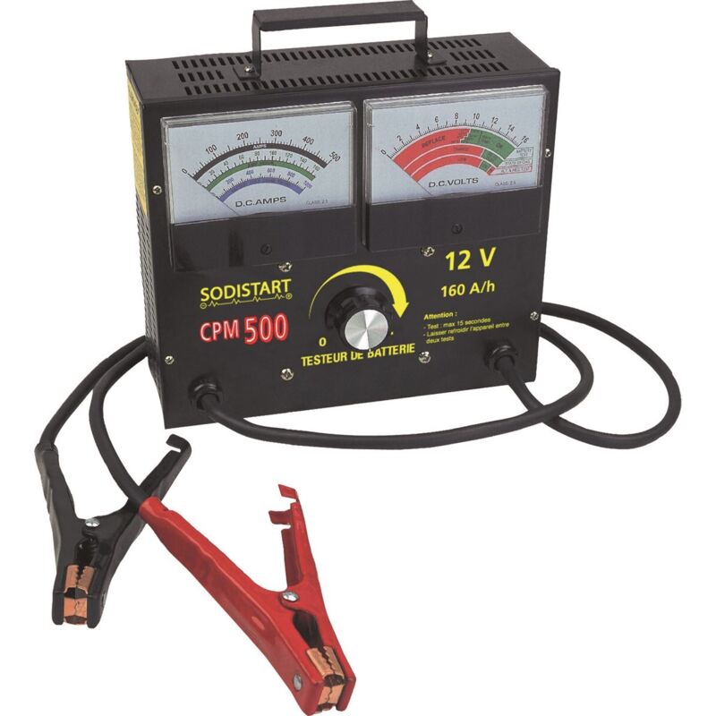Testeur de batterie pour batteries 12 V Acide plomb MAX 160Ah - S04060