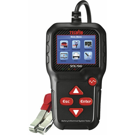 Testeur de batterie PROFESSIONNEL Telwin 804243