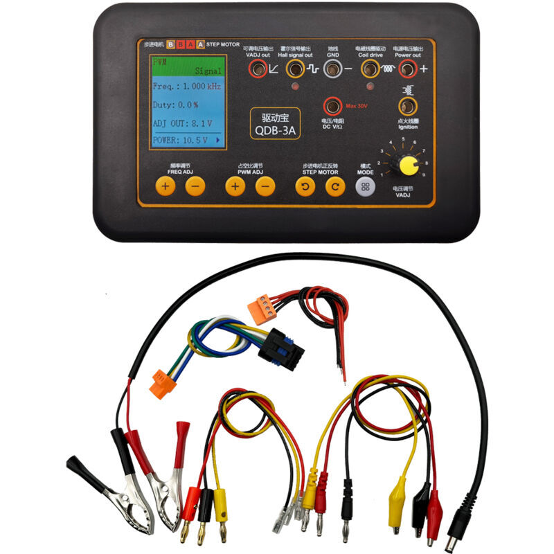 Testeur de bobine d'allumage automobile QDB-3A, électrovannes d'injecteur, moteur pas à pas au ralenti, détecteur de défauts de voiture Trimec