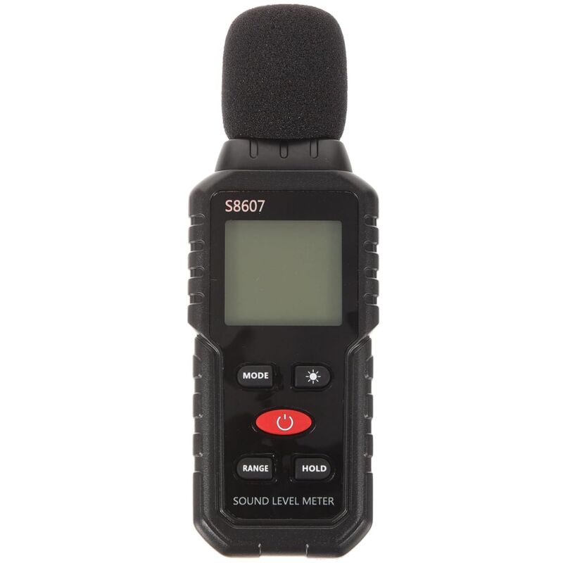 Testeur de bruit Décibelmètre Indicateur de décibels Moniteur de décibels Sonomètre en plastique Sonomètre numérique Sonomètre numérique Décibelmètre