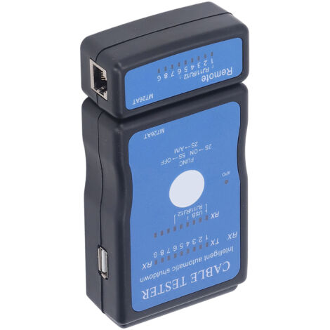 Testeur de Câble Ethernet Multifonction Intelligent Détachable POE M726AT RJ45 USB