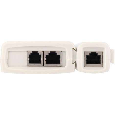 Testeur de Câble Réseau RJ45 RJ11 RJ12 pour LAN - Outil de Vérification de Câbles