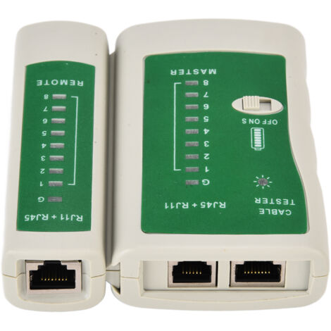 Testeur de Câble RJ45 et Localisateur de Lignes Téléphoniques, Double Fonction