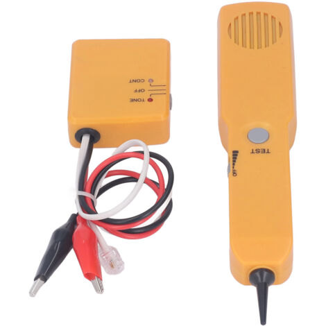 Testeur de Câble RJ45 RJ11 pour Réseau Ethernet et Téléphone, Multifonction et Portable