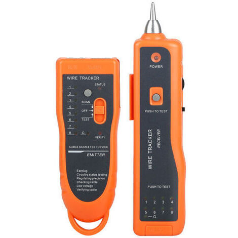 Testeur de câble, testeur de câble réseau LAN XQ-350 de haute qualité et utile, RJ11 RJ45 Line Finder Wire Tracker