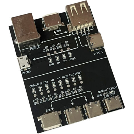 Testeur de câbles de données USB pour téléphones portables, modules pour tablettes, outil de diagnostic rapide des anomalies des câbles de charge rapide Type-C