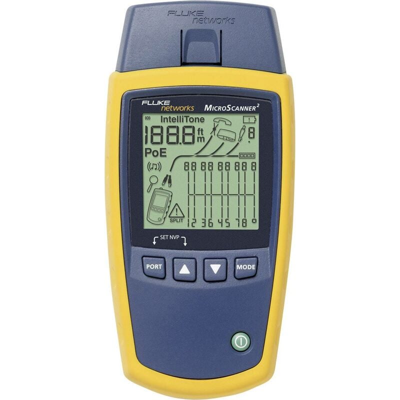 Flukenetworks - Testeur de câbles Fluke Networks MicroScanner² Q034561