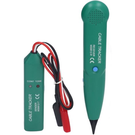 Testeur de Câbles Professionnel Détecteur de Fils Traçeur de Câbles Outil de Test pour Lignes Téléphoniques