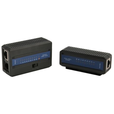 Testeur de Câbles Réseau Dual RJ45 RJ11 RJ12 Compatible CAT5 CAT6 CAT7 UTP