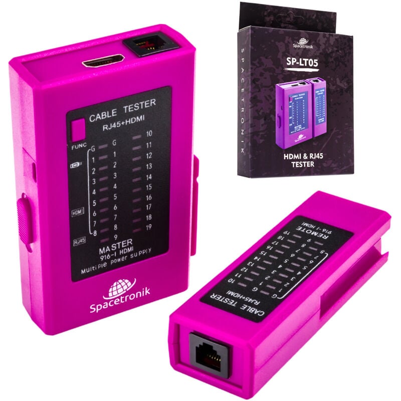 Testeur de câbles réseau et HDMI SP-LT05