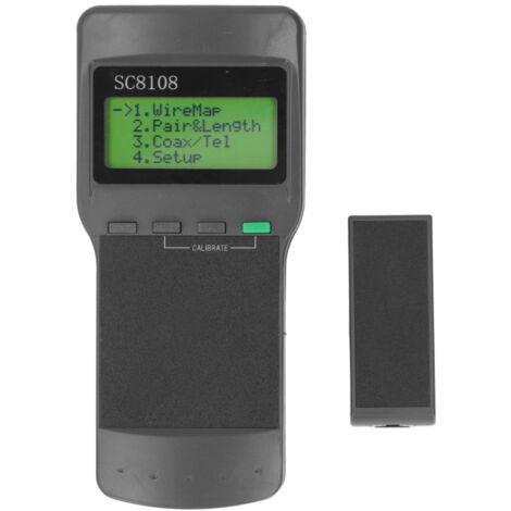 Testeur de câbles réseau, mesure précise, signal sonore (portable)