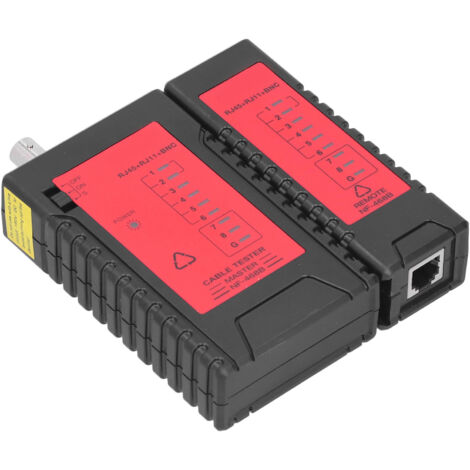 Testeur de câbles réseau NF‑468B, détecteur multifonction pour lignes téléphoniques et vidéo haute précision