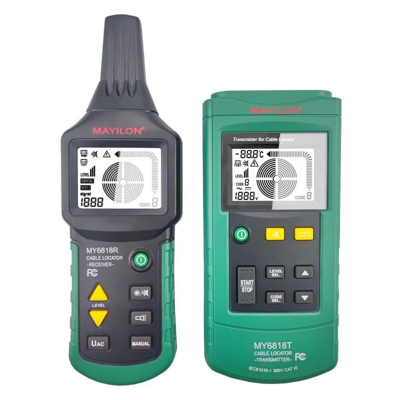 Testeur de câbles souterrains, outil de diagnostic de courts-circuits, traceur de câbles pour équipements électriques, détection pour commutateur