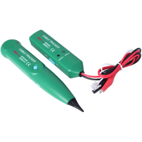 Testeur de câbles téléphoniques portable professionnel AIM MS6812 UTP - Kit d'outils portable - Détecteur de câbles réseau LAN