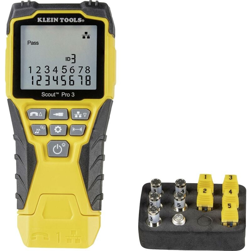 Testeur de câbles VDV501-851 Klein Tools Scout Pro 3 audio/vidéo, réseau, télécommunication A140412