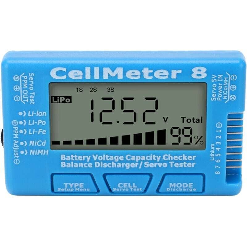 Image of Testeur De Capacité Batterie Numérique Détecteur Balance Pour LiPo Servomoteur