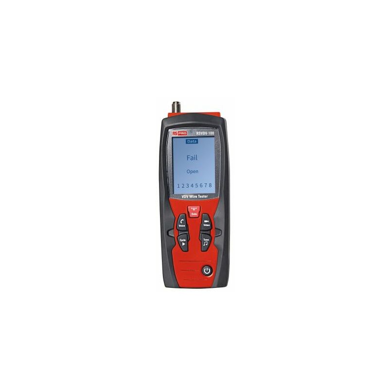 Testeur de câble RS PRO connecteur RJ11, RJ12, RJ45, Cat3, Cat4, Cat5, Cat5e, Cat6, Cat6a, Cat7, Cat7a ( Prix pour 1 )