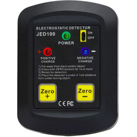 Testeur de champ électrostatique Portable intelligent bande testeur électrostatique en tissu fondu testeur électrostatique de Surface