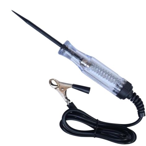 Testeur De Circuit Automobile - Stylo Testeur Lumière Voiture - Outil de Diagnostic Voltmètre Stylo Électricité Automobile pour Véhicules Électriques Prise de Terre Utilisation Quotidienne Moto