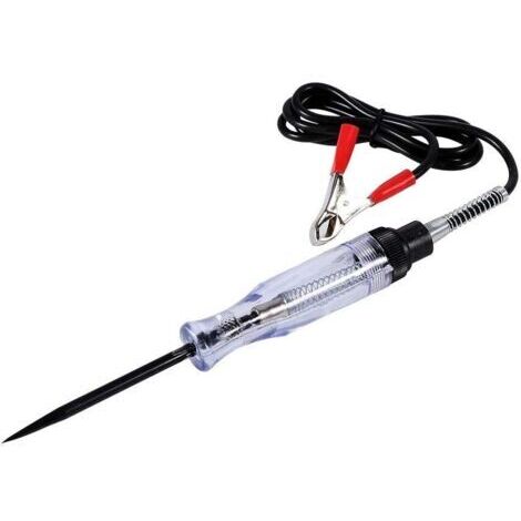 Testeur de Circuit de Tension, Stylo de Test Électrique Sonde Appareil de Contrôle 6V/24V pour les Systèmes de Basse Tension, Fusible, Commutateur, Fils