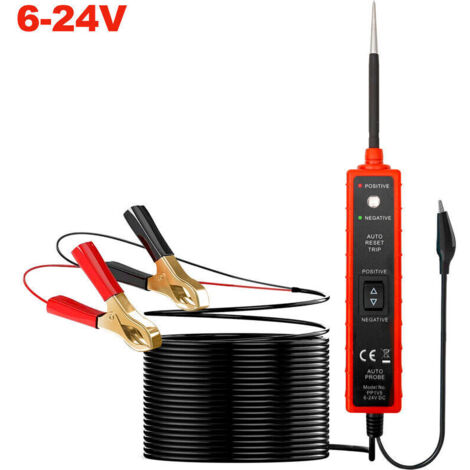 Testeur de circuit de voiture de sonde, table de câble de diagnostic de système électrique de testeur de voiture