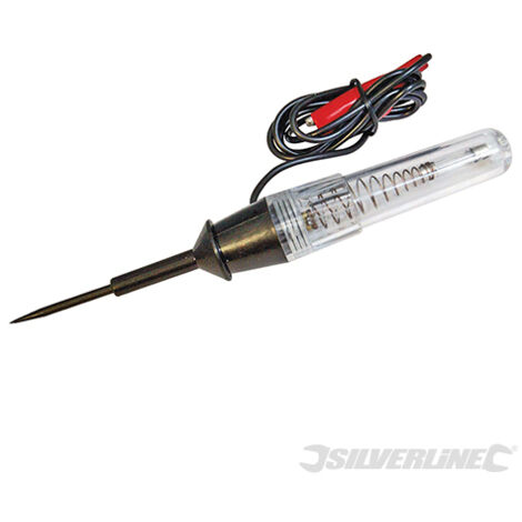 Testeur de circuit Silverline 633597 câble isolé 900 mm