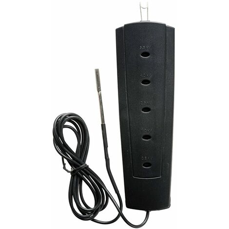 Testeur de clôture avec 5 niveaux de tension LED