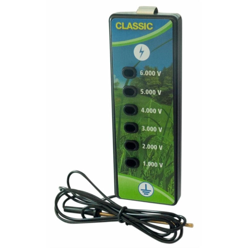 Testeur de clôture sans piles 1000V - 6000V