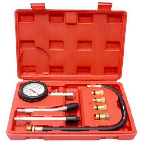 Testeur de compression, kit compresseur pour tous moteurs Kfz M10 M12 M14 M18 0-20 bar et 0-300 psi