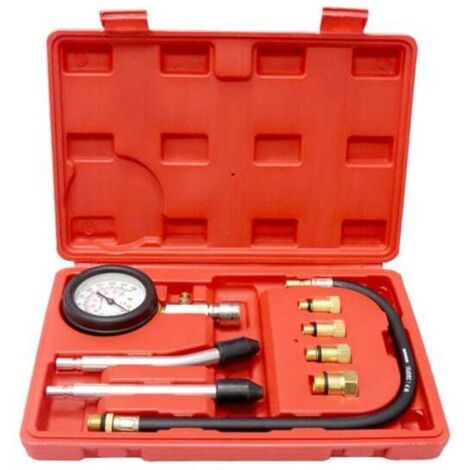 Testeur de compression, kit compresseur pour tous moteurs Kfz M10 M12 M14 M18 0-20 bar et 0-300 psi