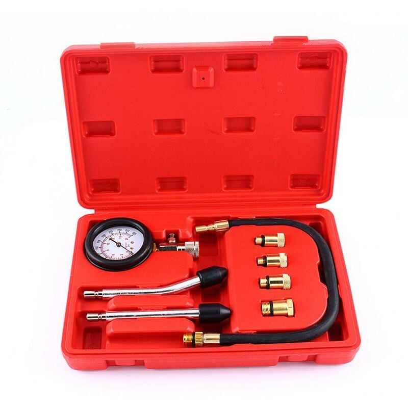 YB - Jeffergarden Testeur de Compression, Kit de Jauge de Test de Testeur de Compression de Moteur à Essence