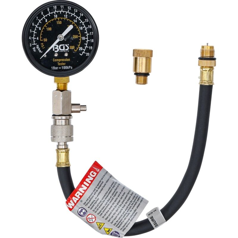Bgs Technic - testeur de compression M12 + M14 bgs 8236