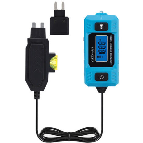 Testeur de courant de fusible automobile CNBJ-611, analyseur de courant de fuite automobile, écran LCD rétroéclairé avec éclairage frontal