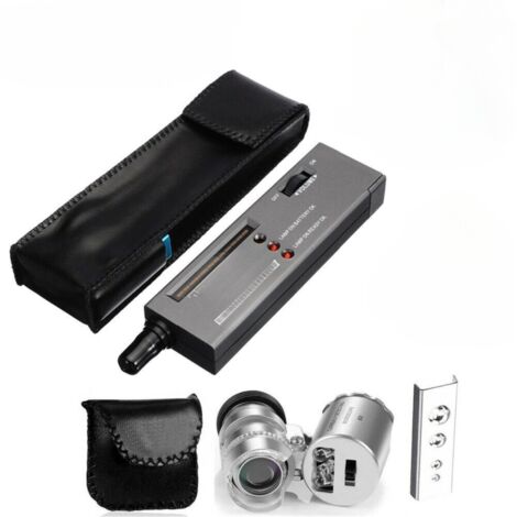 Testeur de diamants, conducteur thermique et loupe d'identification, testeur de dureté, indicateur LED. Outils de précision pour identifier l'authenticité des diamants et des jades.