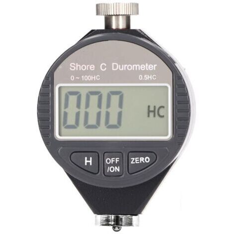 Testeur de Dureté Numérique Portable, 0-100 Shore Type A/C/D Duromètre avec écran LCD pour Caoutchouc, Pneu, Plastique, Plastique Thermique, Revêtement de Sol(C),de dyk.Trywise