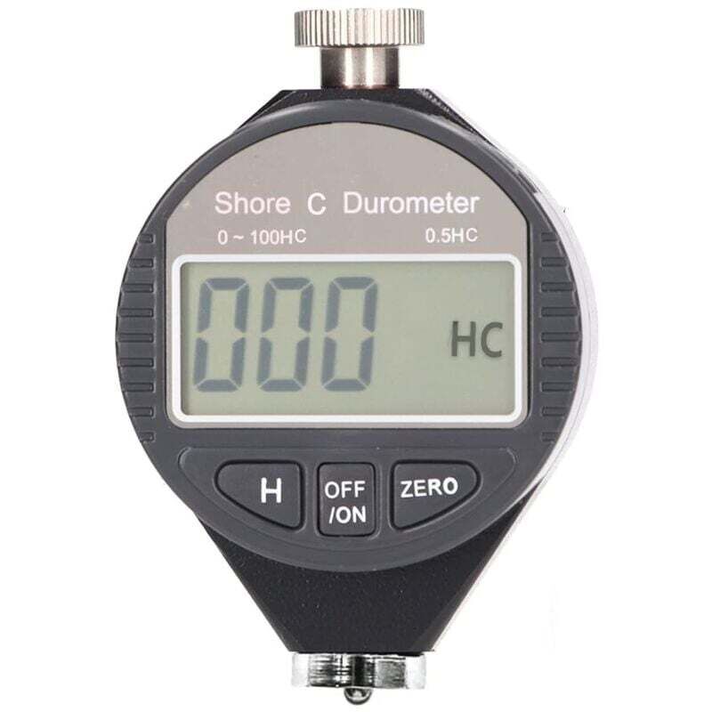 Testeur de Dureté Numérique Portable, 0-100 Shore Type a/c/d Duromètre avec écran lcd pour Caoutchouc, Pneu, Plastique, Plastique Thermique,