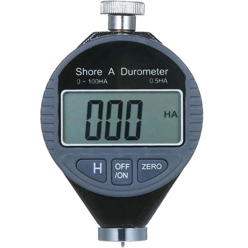 Gotrays - Testeur de dureté portable 0-100HA Shore a Échelle de duromètre numérique pour cuir de gel de silice en caoutchouc avec grand écran lcd