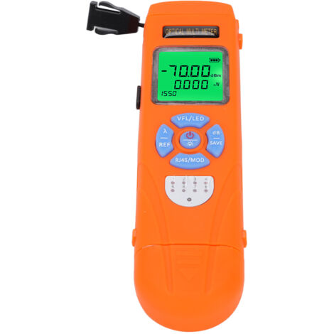 Testeur de Fiber optique-50 à + 26dBm OPM 30km VFL RJ45, test Portable multifonction avec lumière LED