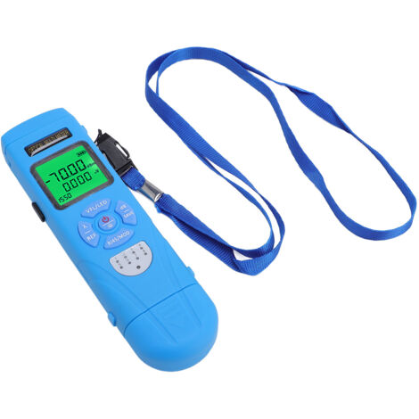 Testeur de Fiber optique-70 à + 10dBm OPM 850-1650nm, 15KM de test VFL RJ45, Rechargeable avec lumière LED
