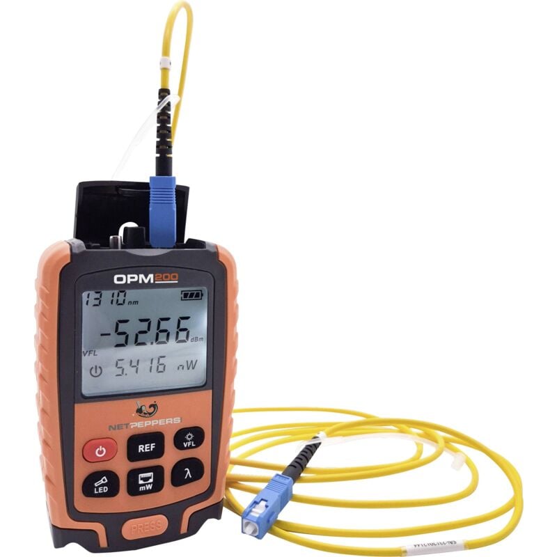 Testeur de fibre optique NP-FIBER-OPM200 NetPeppers Pocket Power Meter OPM200 Y614443