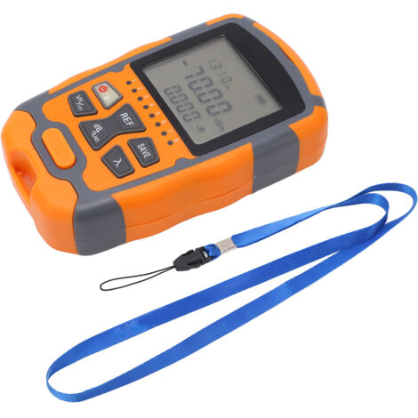 Testeur de Fibre Optique Portable avec LED 30mW et Mesure de Puissance Multifonction