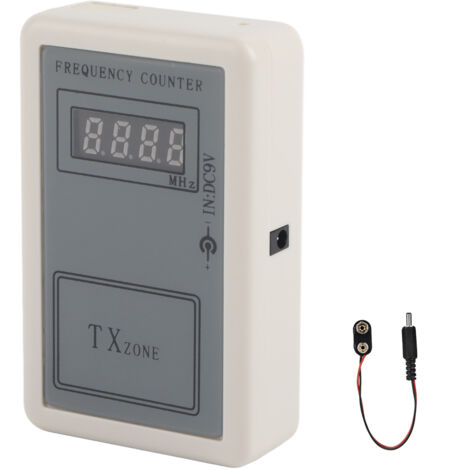 Testeur de Fréquence Numérique Portable 250-450 MHz avec Télécommande sans Fil