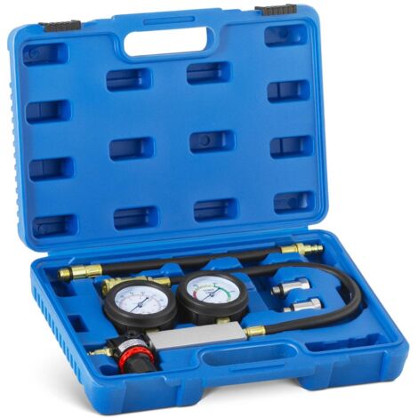Acheter Kit de détecteur de fuite de testeur de fuite de cylindre  automatique, Kit d'outils de jauge de moteur à essence Double