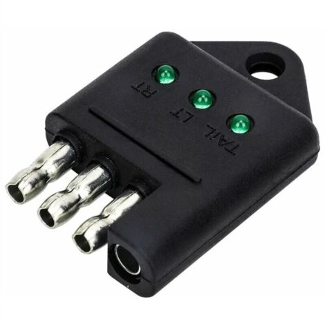 Testeur de ligne de connecteur de testeur de remorque à 4 broches