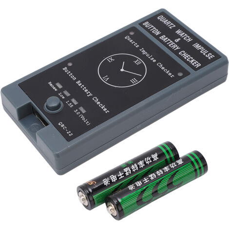 Testeur de Montre à Quartz Portable - Outil de Détection de Pile Bouton et Impulsion pour Montres