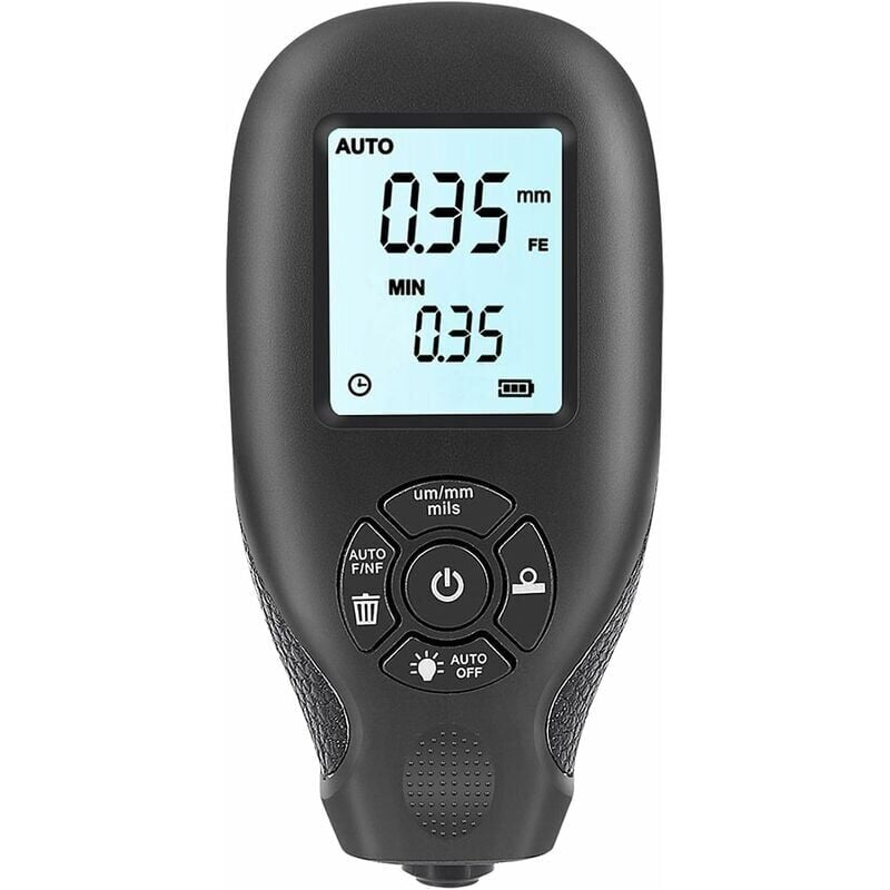 SNQ - Testeur de peinture de voiture numérique durable et numérique de mesure de l'épaisseur de revêtement pour voiture, outil de mesure de la