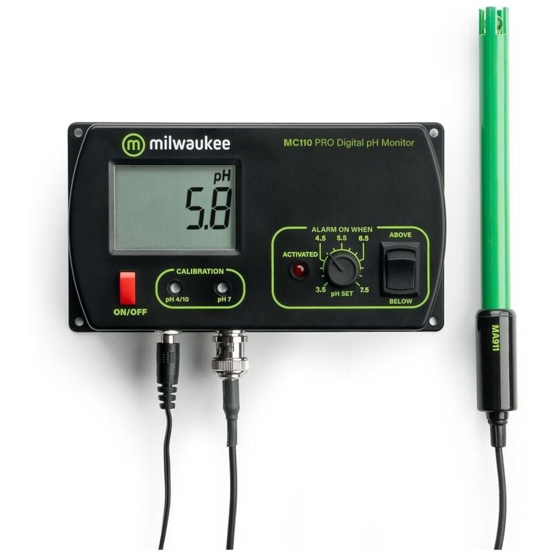 Testeur de pH continu avec sonde - MC110 Milwaukee