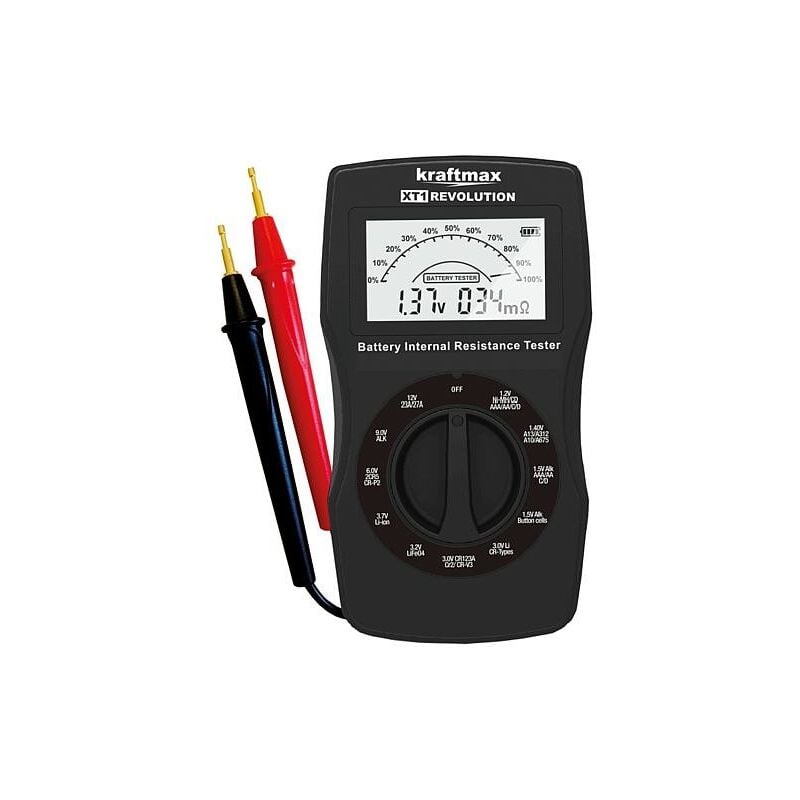 Testeur de piles Kraftmax KMTESTER-XT1
