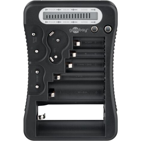 Testeur de Piles LCD, pour batteries standard et photo, ainsi que les piles boutons.