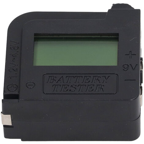 Testeur de Piles Numérique LCD pour C, AA, AAA - Portable, Précis et Fiable